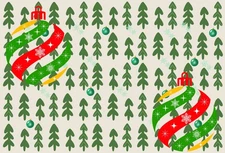 Premium Christmas Wrapping Paper – 5 Pre-Cut Sheets – 24" x 36" Each Sheet