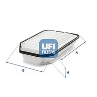 UFI Luftfilter Filtereinsatz FüR Jeep Wrangler III 2.8 CRD 30.C45.00