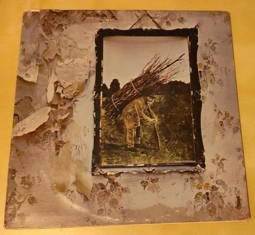 Led Zeppelin – IV Vinyl LP Record Album 1971 Atlantic SD 7208 – Gatefold