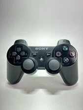 Authentic Sony Playstation 3 PS3 Genuine OEM Black Dualshock Sixaxis Controller