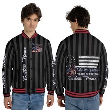 Custom America 250 Years Of Freedom We The People 4th Of July Patriotic Jacket