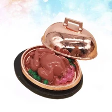 Turkey Decor Miniature Kitchen Accessories Thanksgiving Doll Ornament Day Toy