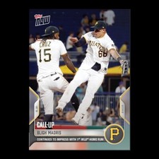 2022 Topps Now #391 Bligh Madris Pirates (Call Up) (PR-817)