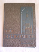 1942 MOUNT HEALTHY HIGH SCHOOL YEARBOOK  MOUNT HEALTHY, OHIO  ZEM ZEM UNMARKED!