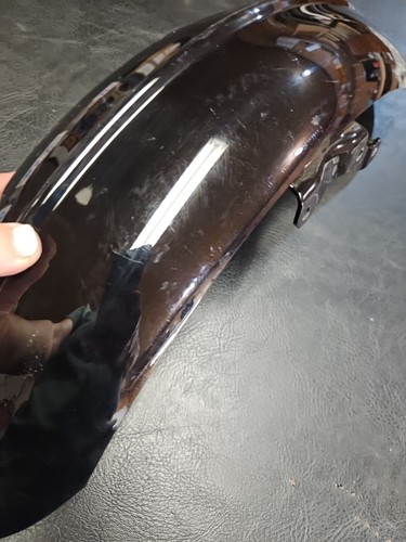 TRIUMPH FRONT MUDGUARD JET BLACK PG T2308628-PG - Picture 8 of 16