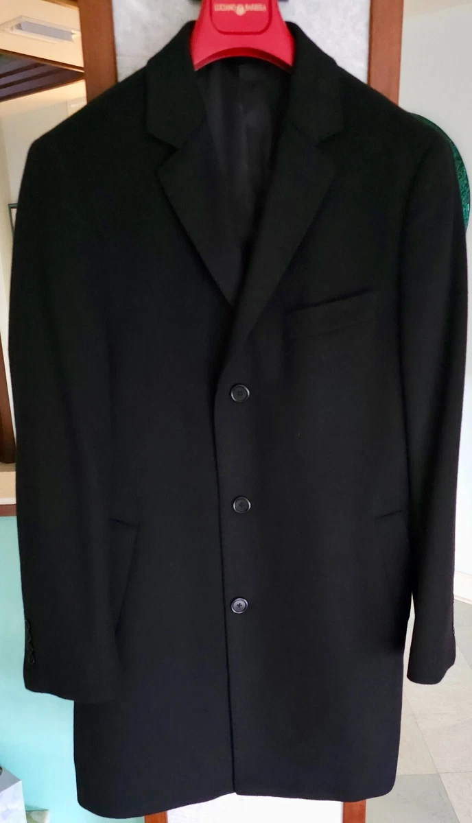 Saks Fifth Avenue Wool Outer Shell Coats, Jackets & Vests Overcoat
