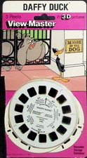 Daffy Duck 3d View-Master 3 Reel Packet