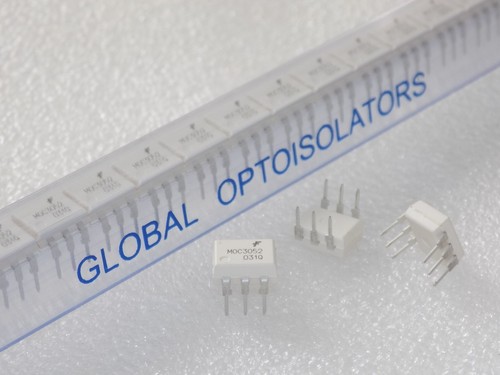 10x Fairchild MOC3052 Random-Phase Optoisolators Triac Drivers 600V Peak 6-P DIP - Picture 4 of 5