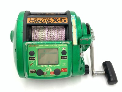 miya epoch high power command x5 ミヤエポック Miya Epoch COMMAND X5 HIGH POWER Electric Reel BIG GAME