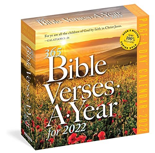 365 Bible Verses-A-Year Page-a-Day Calendar 2022 : For Ye Are All the  Children of God by Faith in Jesus Christ by Workman Calendars (2021,  Calendar) for sale online | eBay