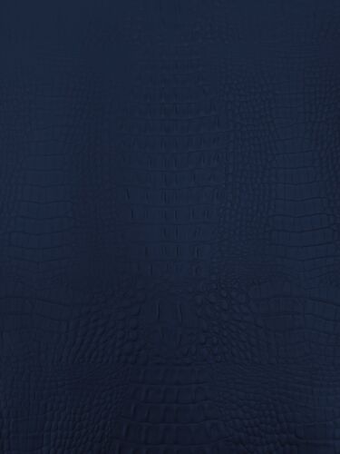 Crocodile Fake Leather Vinyl Fabric GATOR Embossed Texture 54" Wide By The Yard - Picture 80 of 89