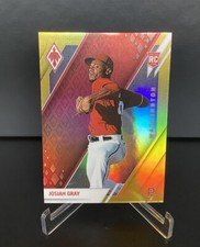 2022 Panini Chronicles Phoenix Gold Rookie Josiah Gray 10/10 RC Nationals #5 SSP