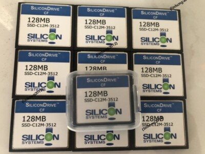 10PCS SILICONDRIVE 128MB CF CARD Compactflash 128MB CF CARD