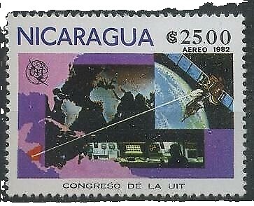 Prophila Collection Briefmarken Nicaragua 2292-2298 – Komplett Postfrisch MNH, Motiv: Nicaraguanische Malerei 1982