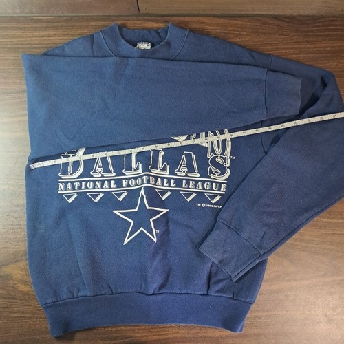 Vintage Dallas Cowboys Crewneck Sweatshirt Kids Youth Size Medium NFLP/1992 - Picture 8 of 14