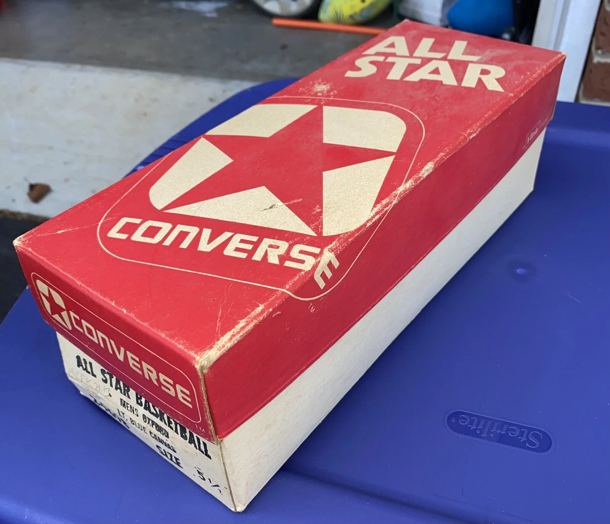 Converse shoe box for best sale sale