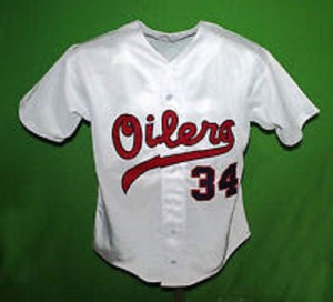 oilers baseball jersey