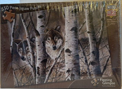 Fleeting Glimpse David Wenzel 550Pc Puzzle Master Pieces 18''x24'' New/Sealed