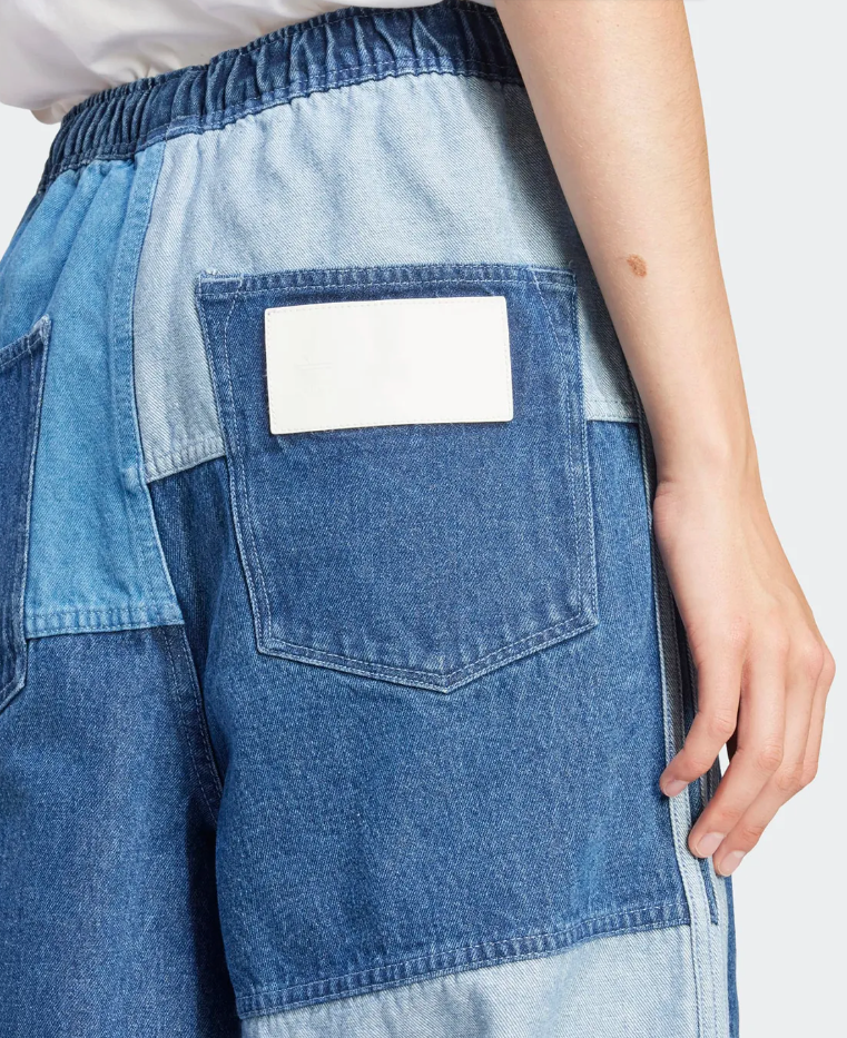 adidas KSENIASCHNAIDER Denim Patchwork Jeans Women's Casual