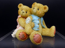 Cherished Teddies Seth and Sarabeth  We're Beary Good Pals  Figurine 128015
