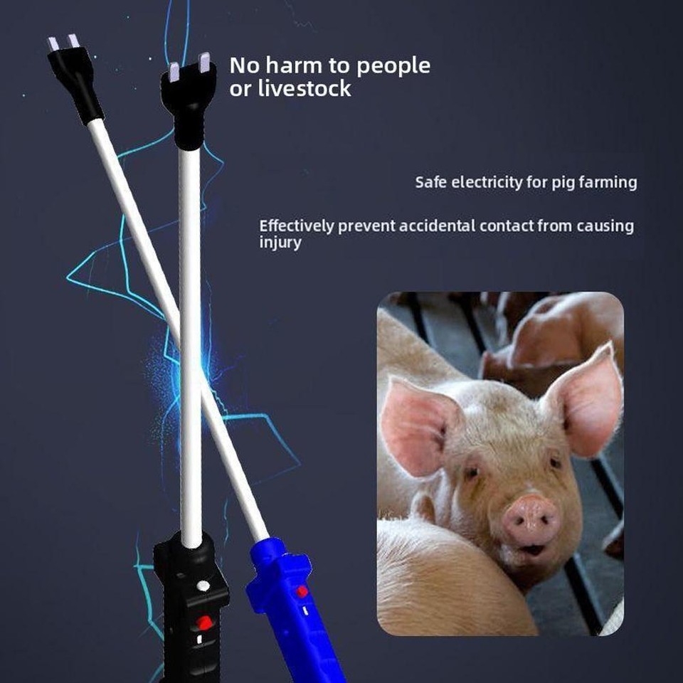 Handhold Electric Pig Cattle Moving Tool Sheep Cows Livestock Driving