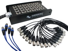Harmony Audio HA-SB2450 XLR Snake Cable 24 Ch...