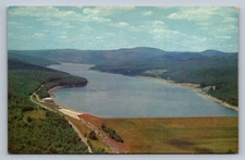 Postcard New York Phoenicia Greetings Stage Coach Restaurant Chrome  C656