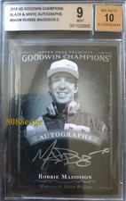 2016 GOODWIN CHAMPIONS B/W AUTO: ROBBIE MADDISON -AUTOGRAPH AUSTRALIA BGS 9 MINT