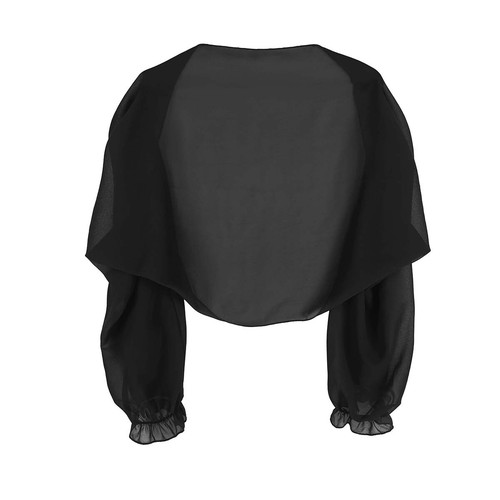 Women's Chiffon Evening Shrug Kimono Party Cardigan Cover Ups Blouse Beach Shawl - Picture 23 of 85