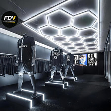 14x Hexagonal LED Lights | Ultra-Bright 6500K+ | LARGE