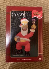 Carlton Cards Simpsons HOMER D'oh It's Christmas 1999 Heirloom Ornament