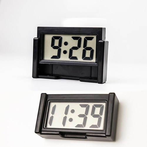 LCD Ultra-thin Digital Display Vehicle Car Dashboard Clock with Calendar NEW - Picture 10 of 12