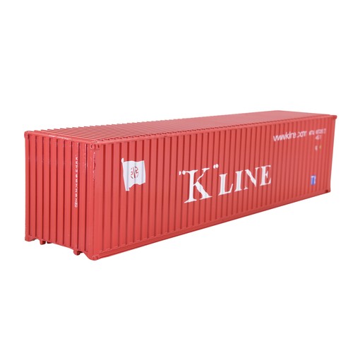 1:50 K-LINE 40GP Metal Shipping Container Model Toy Home Office Decor Gift - Picture 2 of 9