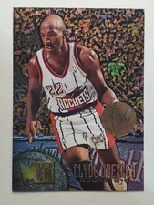 1995-96 Metal #152 Clyde Drexler ~ Houston Rockets