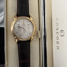 Concord 18k Impresario Chronometre, Triple Date Timepiece