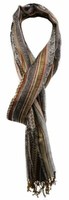 Tigertie Designer Schal In Braun Beige Grau Rot Rosa Gelb Gemustert