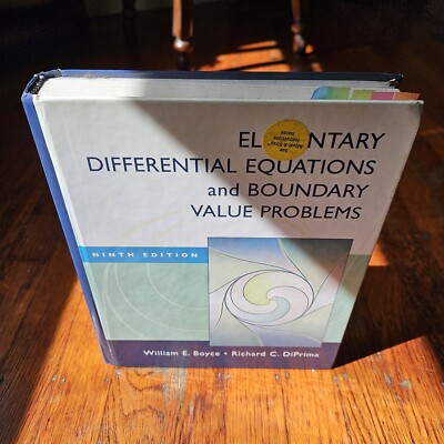 Student Solutions Manual to Accompany Boyce Elementary Differential Equations 9e