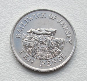 bailiwick of jersey 10p 1992