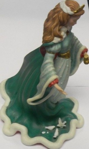 1995 LENOX FINE PROCELAIN "CHRISTINA" 1995 CHRISTMAS PRINCESS *LIMITED EDITION* - Bild 5 von 8