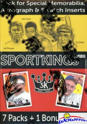 2018 SportKings Series 1 Factory Sealed Blaster Box- AUTO/SWATCH/ART