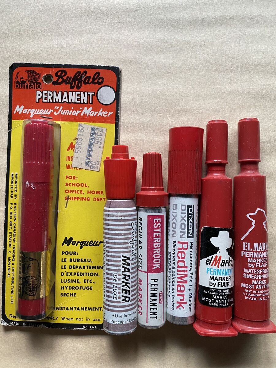 Vintage Marker Lot RED - 29 Pieces | eBay Vintage Marker Lot RED - 29 Pieces | eBay