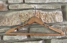 Vintage Wood  Wire Clothes Hanger  Hotel Times Square  New York City