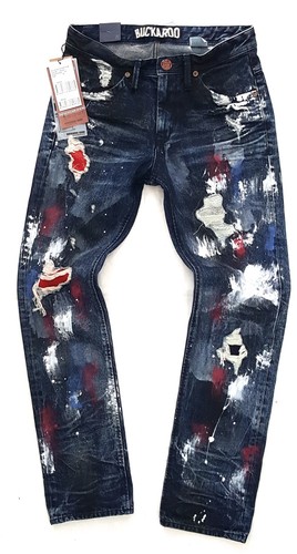 BUCKAROO JEANS PAINT SPLASH LEATHER 