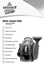 Bissell 24A4 DeepClean Lift-Off Deluxe 