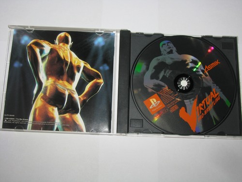 Virtual Pro Wrestling Japanese Playstation PS1 Japan import +obi US Seller - Picture 4 of 7