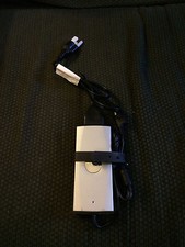 SILVER BLACK DELL MODEL HP-AF LAPTOP COMPUTER POWER SUPPLY CORD 