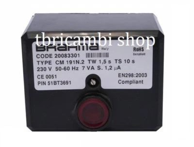 APPARECCHIATURA CM 191N.2 20083301 BRAHMA