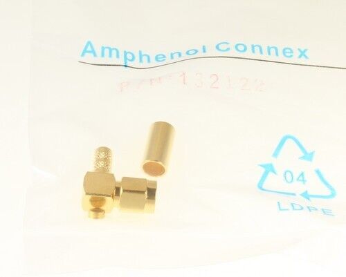 (5pcs) 132122 Amphenol RF Connector Adapter - Picture 1 of 1