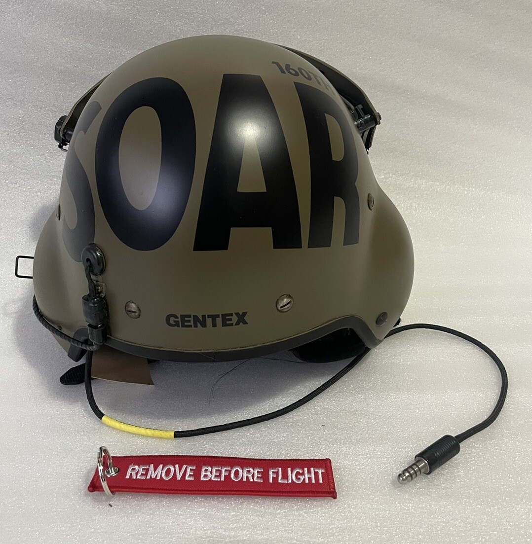 SPH - 5 GENTEX “SOAR”DOUBLE VISOR ,NEW CONDITION (REPAINT)PILOT