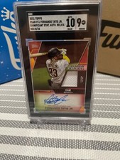 2021 Topps Significant Statistics Fernando Tatis Jr Auto Autograph Relic Red /10
